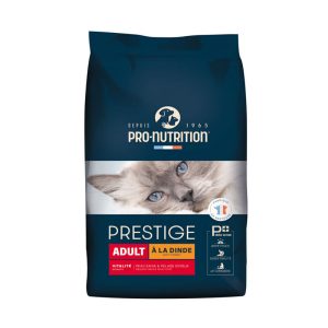 غذای خشک گربه بالغ پرونوتریشن با طعم بوقلمون Pro Nutrition Prestige Adult With Turkey وزن 1 کیلوگرم